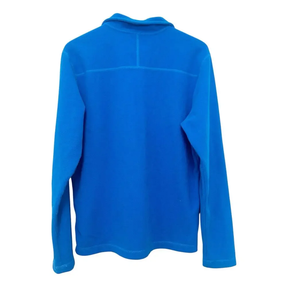 The North Face Blue Quarter Zip Sweater Sz M